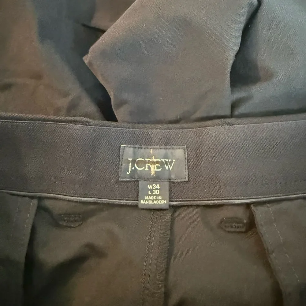 J.Crew 770 Straight-fit tech pant Size 34x30